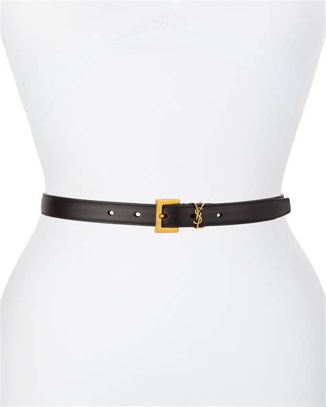 ysl monogramme belt